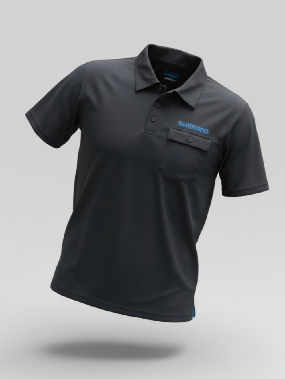 SHIMANO POLO SHIRT - BLACK